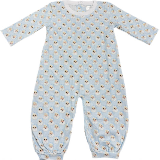 HJ Blue Santa Romper
