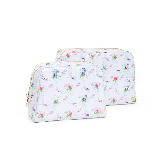 TRVL Gloss Wash Bag- Juliet Floral (medium & large sold separately)