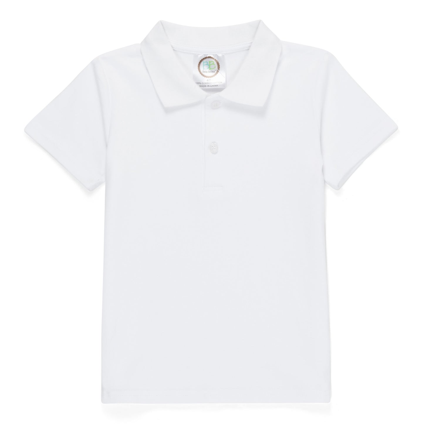 Boys Short Sleeve Cotton Polo