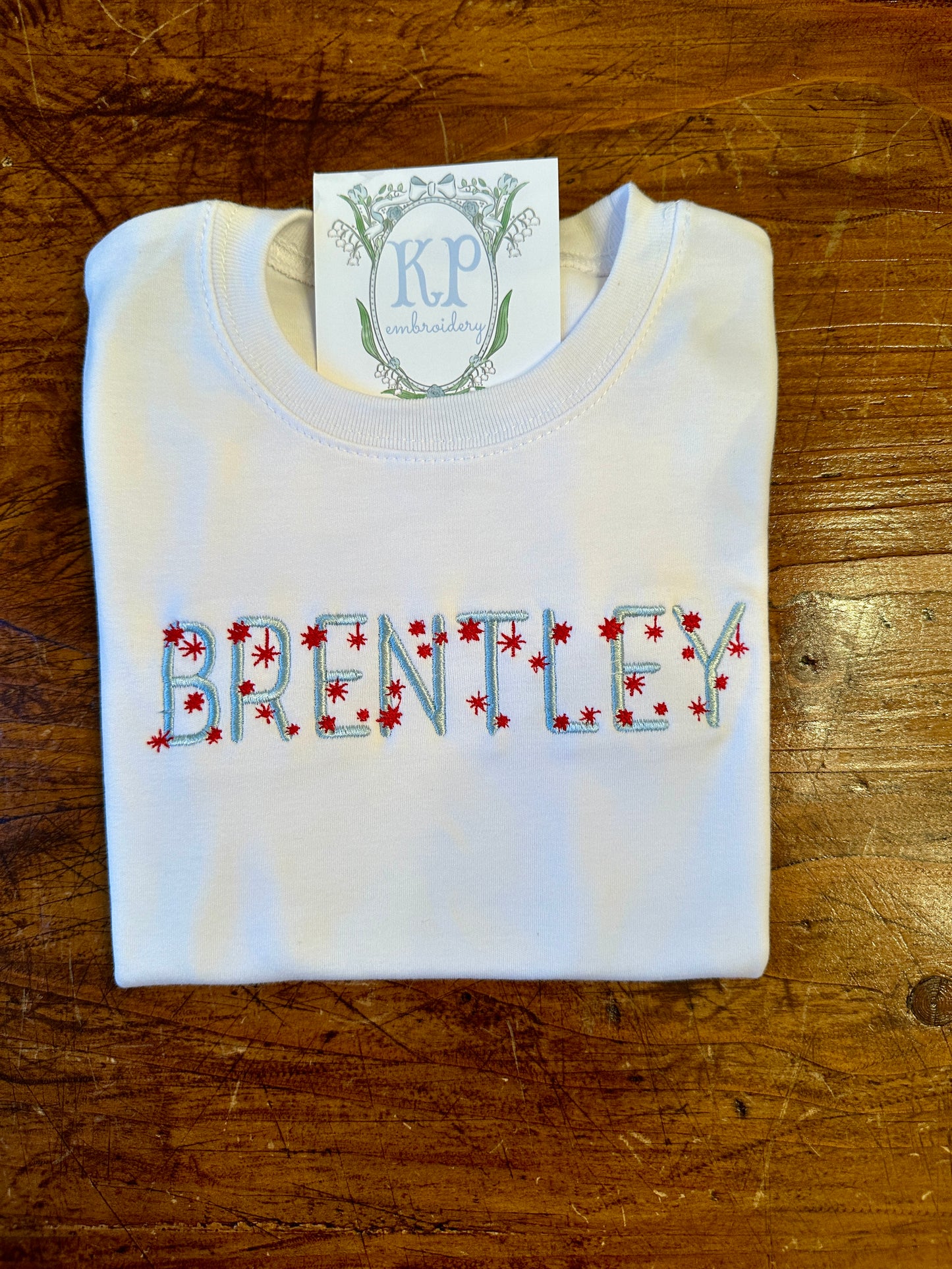 Boys Star Name Tshirt