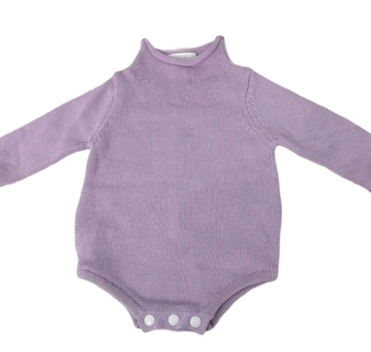Rollneck Sweater Bubble- Lavender *Preorder