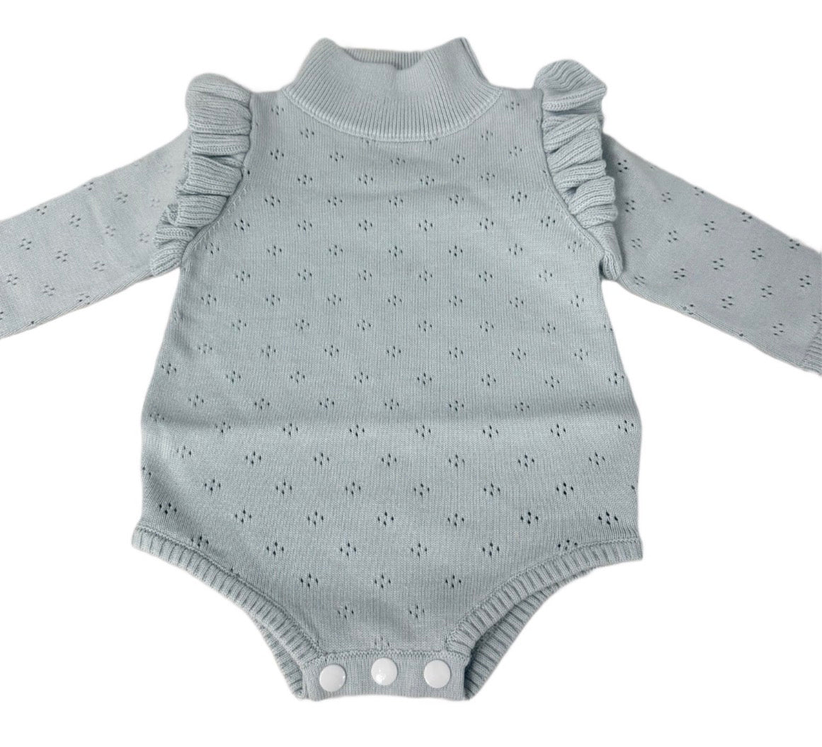 Pointelle Bubble Blue *Preorder