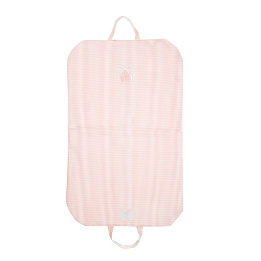 TRVL GARMENT BAG - BALLET PINK