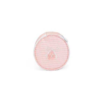 TRVL JEWEL ROUND CASE - BALLET PINK