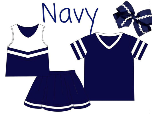 *Preorder Cheer Uniform- Navy