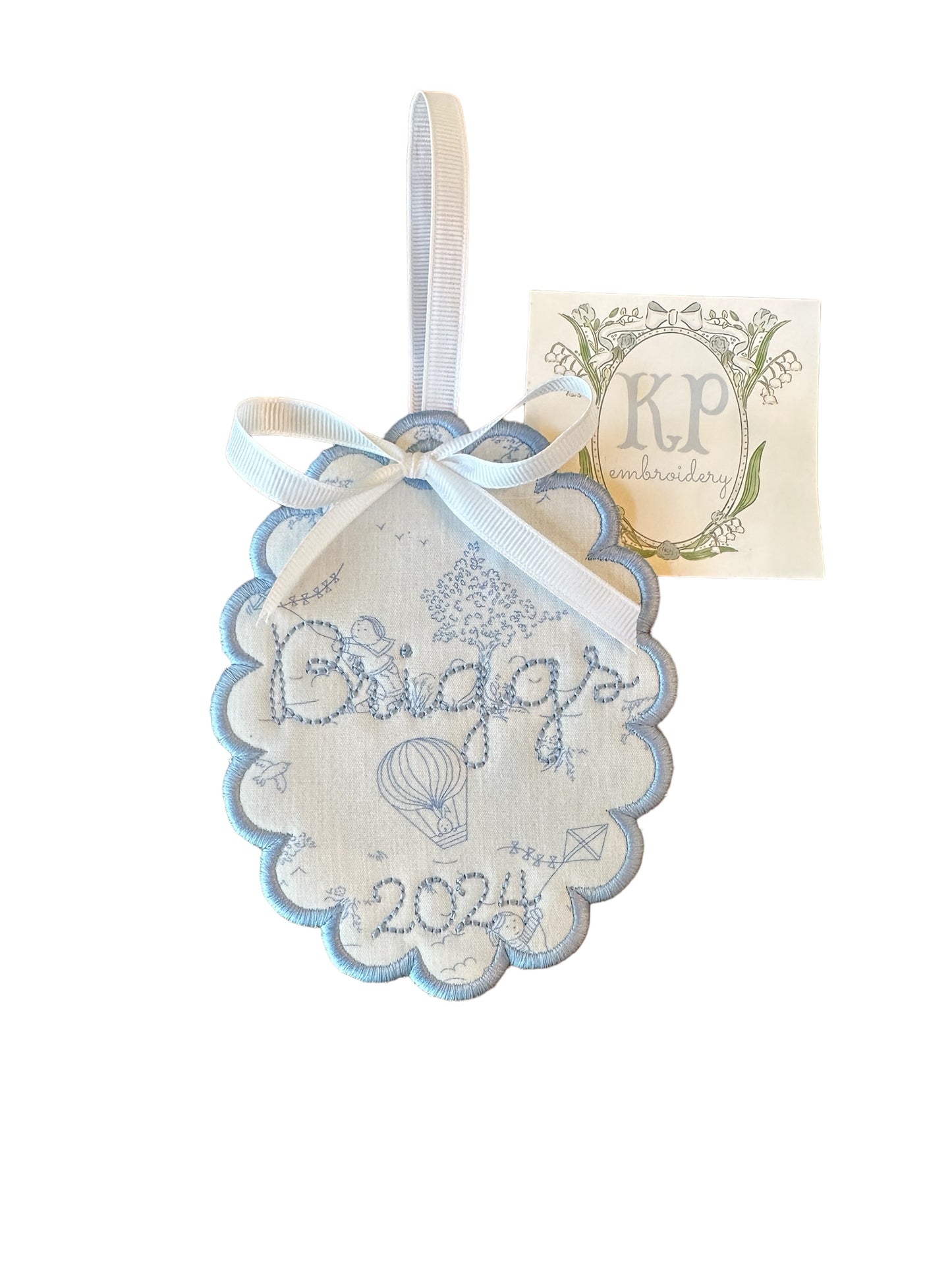 Christmas Ornament - Toile