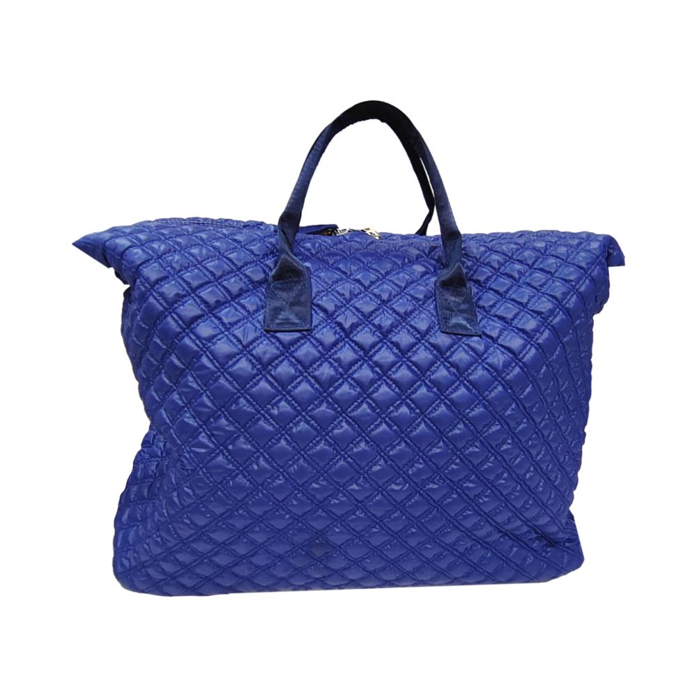 TRVL Overpacker- Bluebell Quilted Duffle