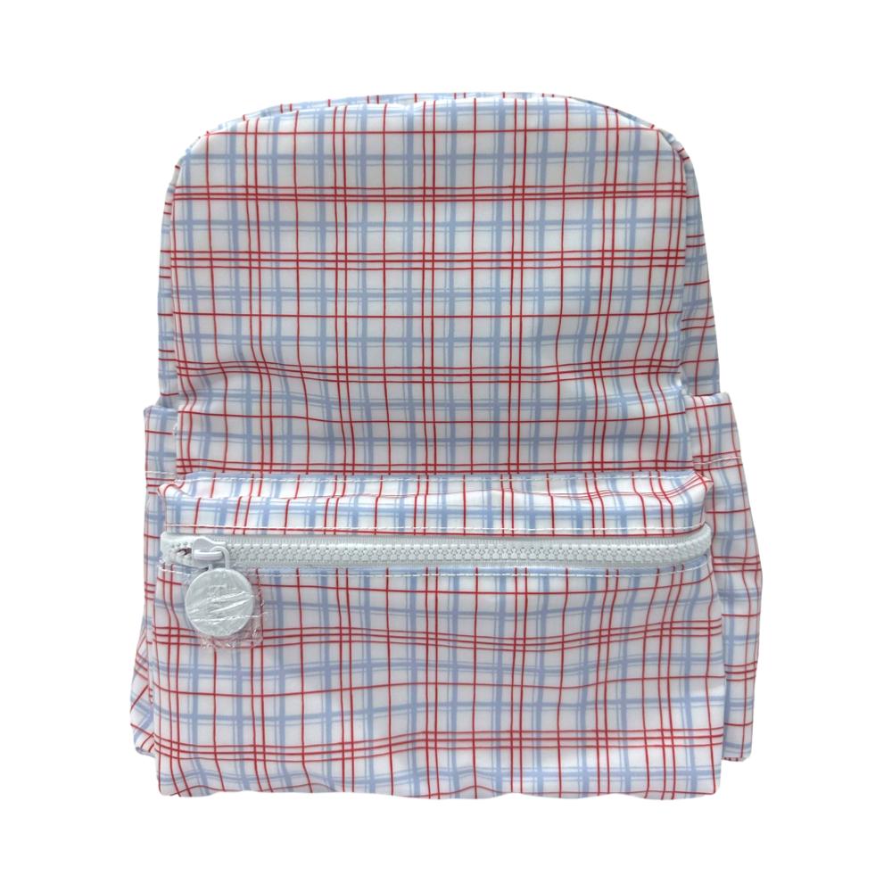 TRVL Mini Backer- Classic Plaid Red