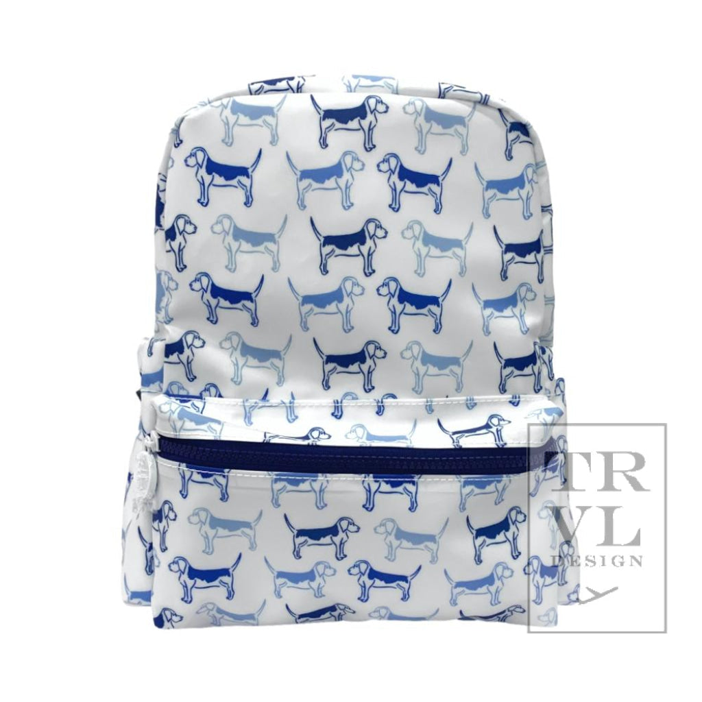 TRVL Mini Backer- Puppy Love Blue