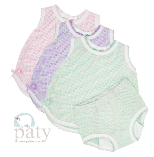 PREORDER Paty Sleeveless Diaper set #236