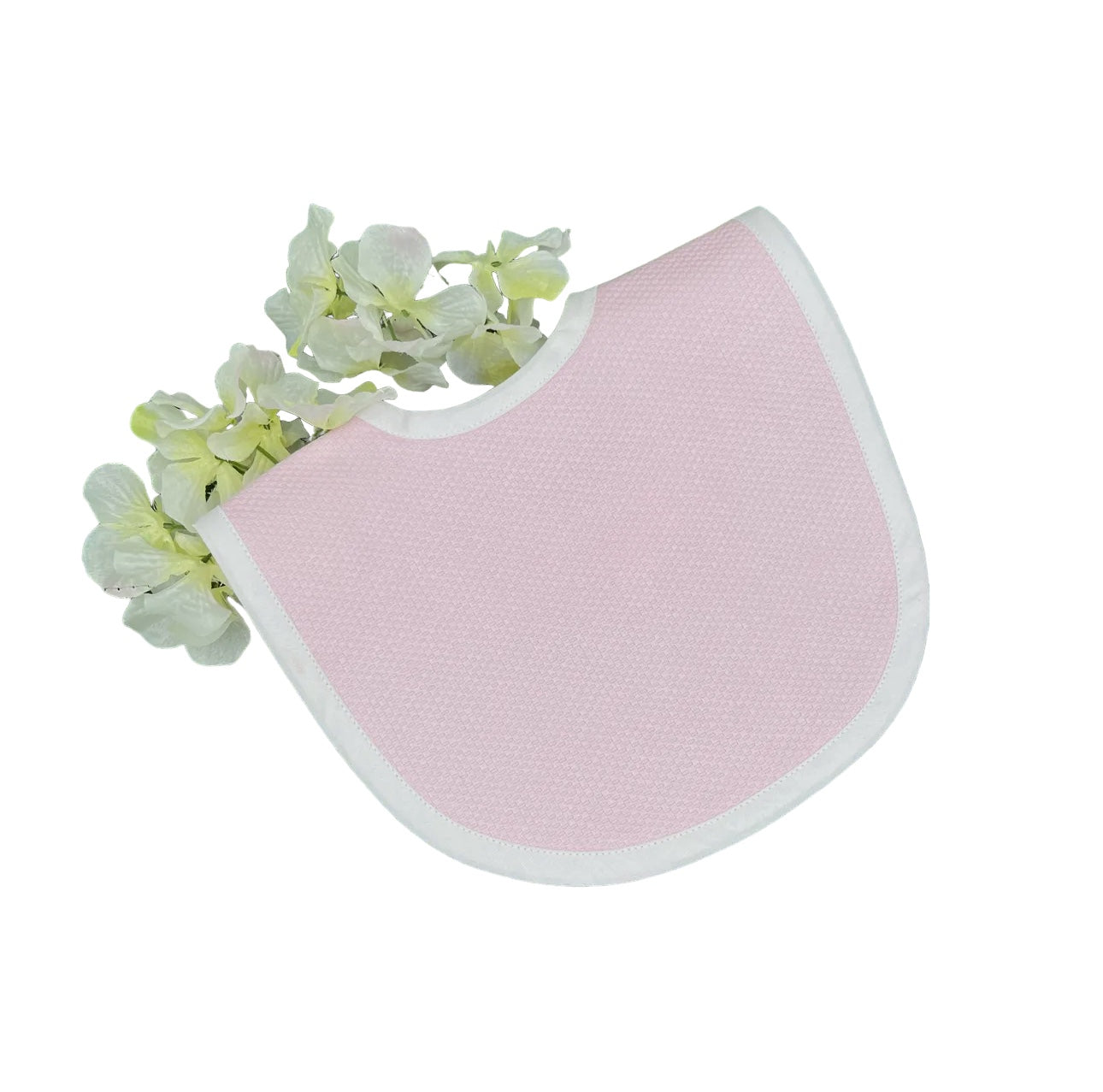 Pink Pique Bib