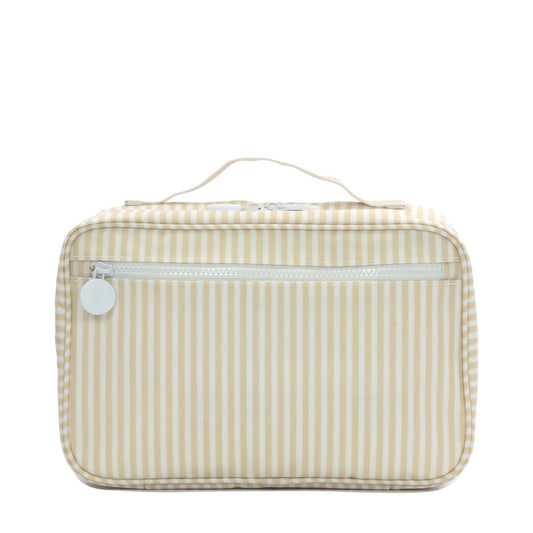 TRVL Bundle Up2- Hanging Toiletry- Pimlico Stripe Sand