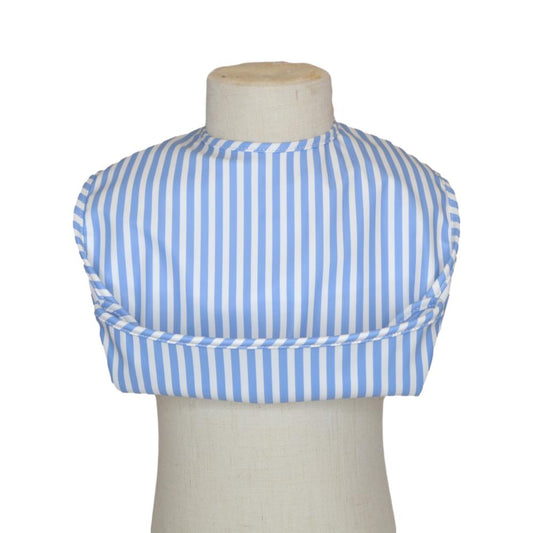 TRVL Best Bib- Pimlico Stripe Chambray