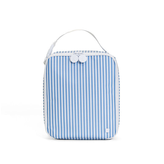 TRVL Lunch Bag- Pimlico Stripe Chambray