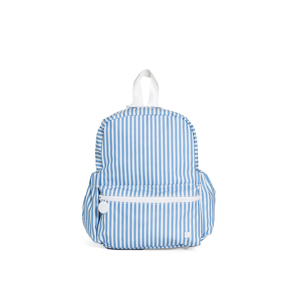 TRVL Mini Backer- Pimlico Stripe Chambray