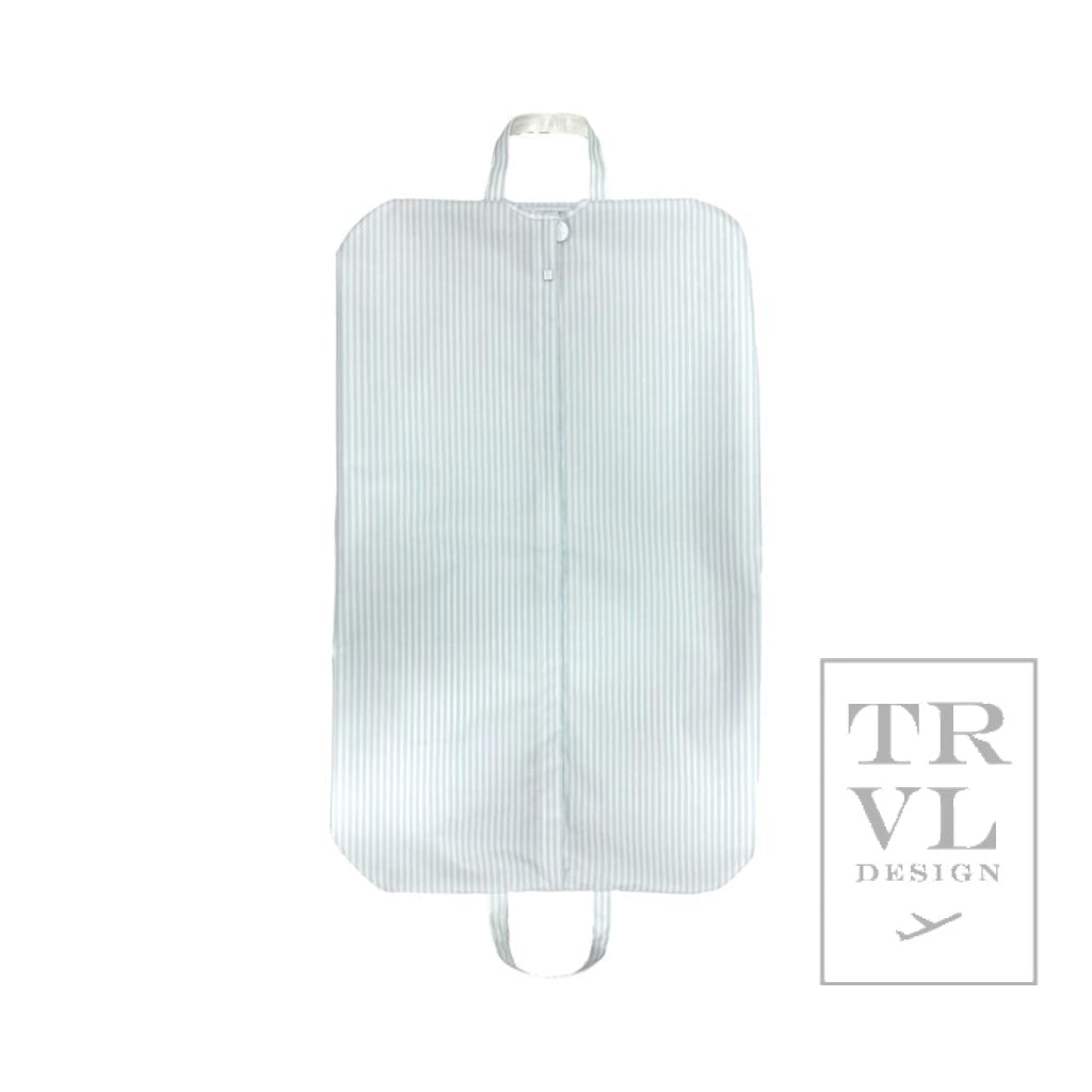 TRVL Garment Bag- Pimlico Stripe Blue