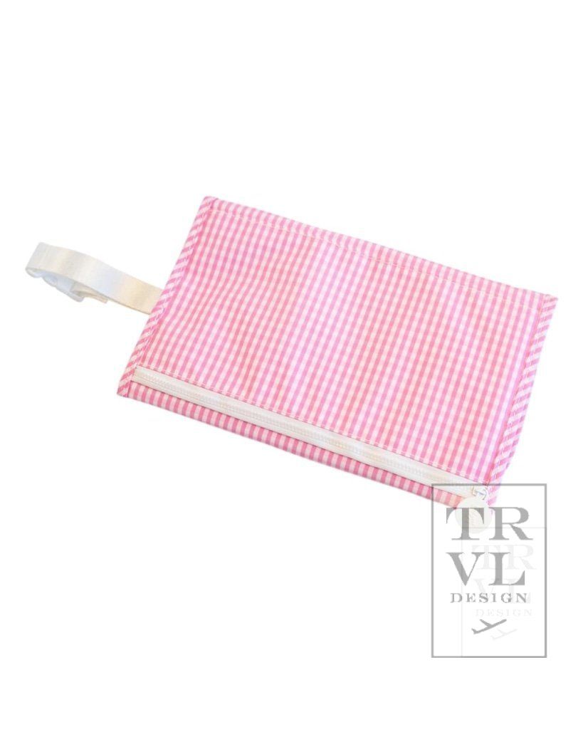 TRVL Game Changer Pad- Pink Gingham