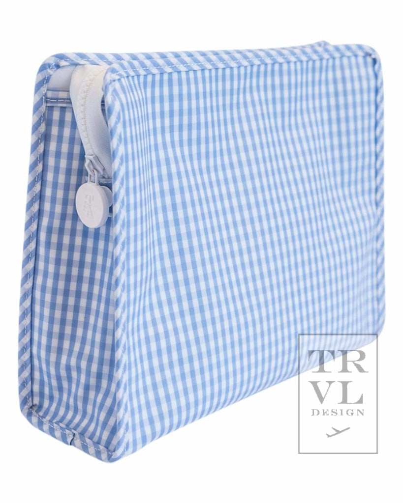 TRVL Roadie- Sky Gingham