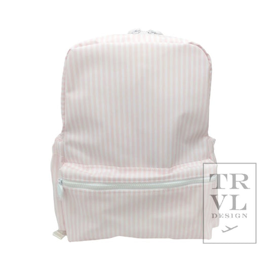 TRVL Backpacker- Pimlico Stripe Pink