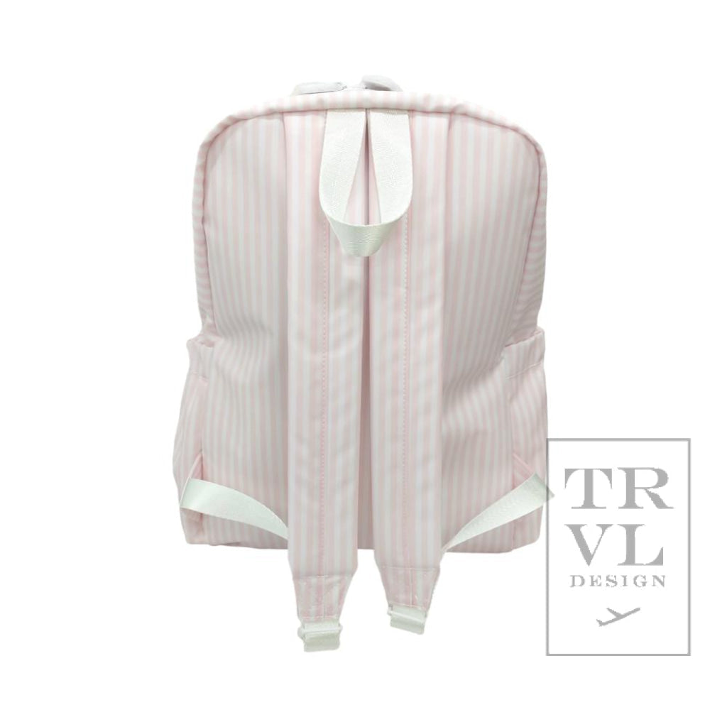 TRVL Backpacker- Pimlico Stripe Pink