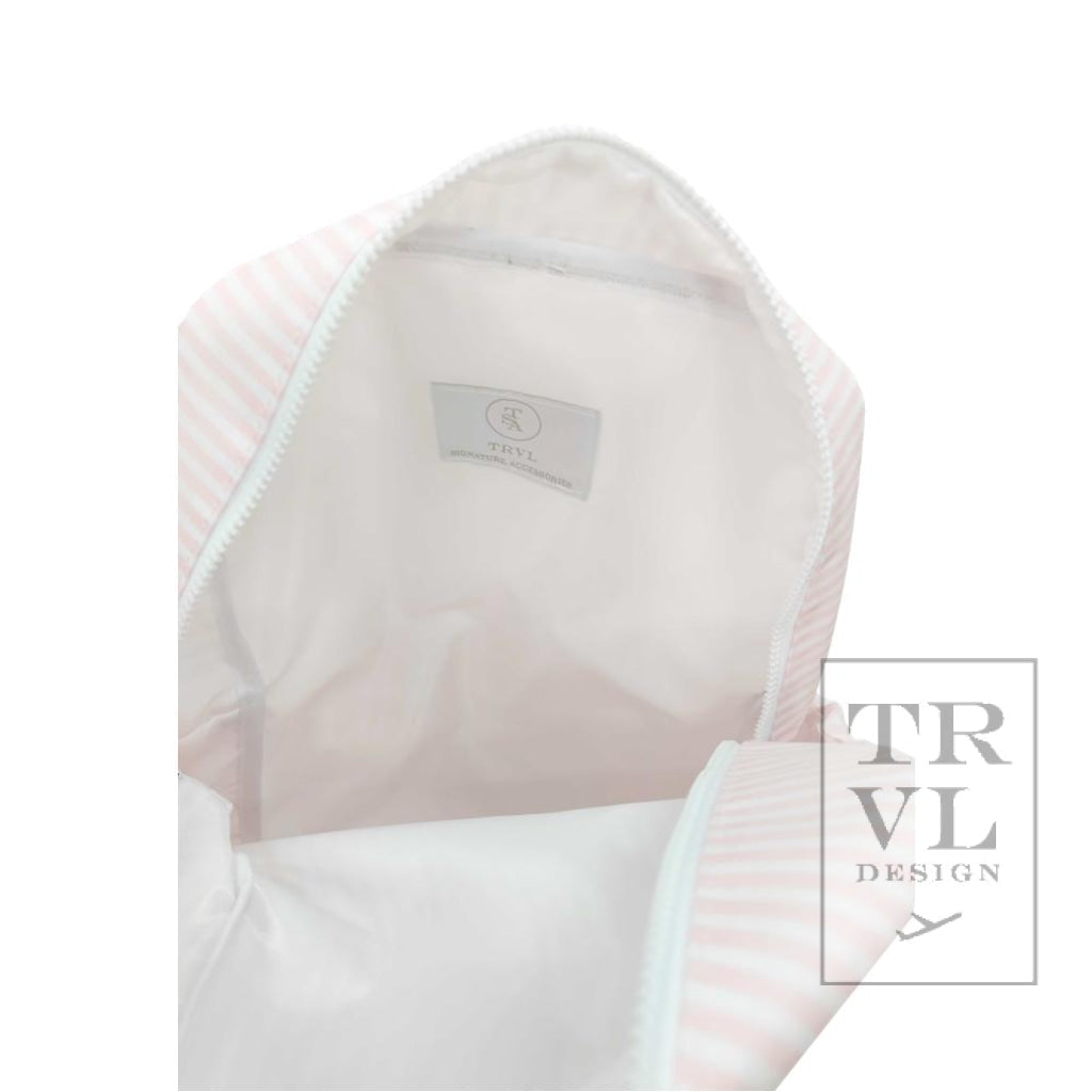 TRVL Backpacker- Pimlico Stripe Pink