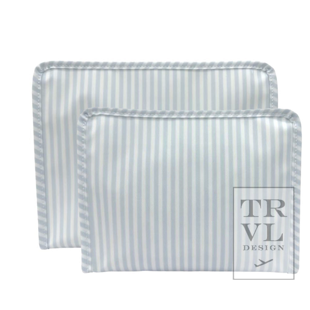 TRVL Roadie- Pimlico Stripe Blue Large