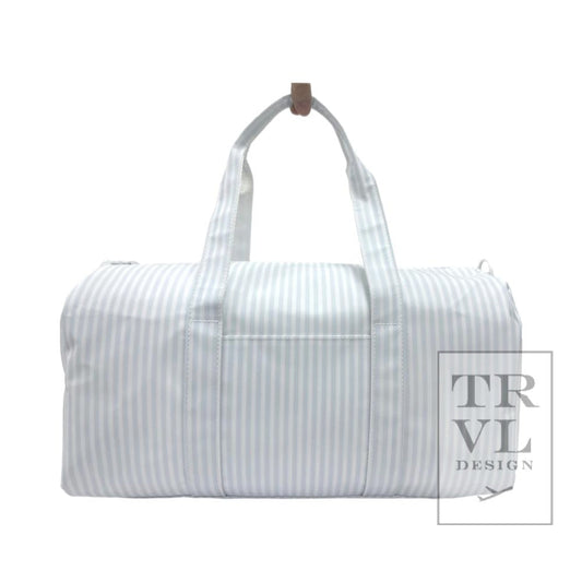 TRVL Weekender- Pimlico Stripe Blue Duffle Bag