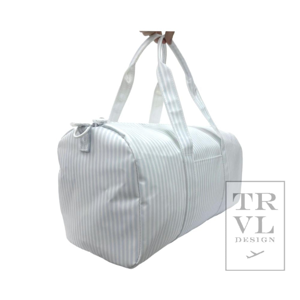 TRVL Weekender- Pimlico Stripe Blue Duffle Bag