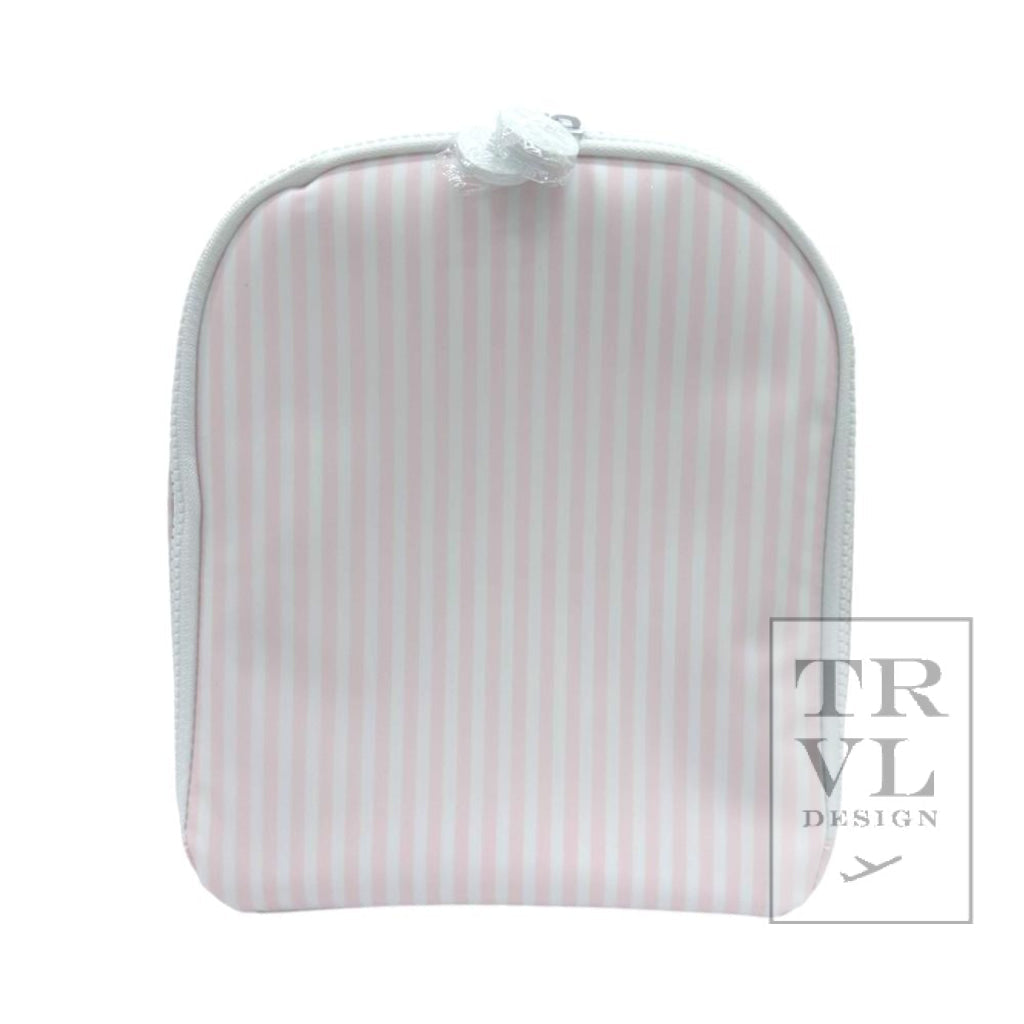 TRVL Lunch Bag- Pimlico Stripe Pink