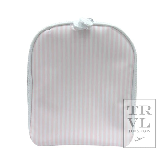 TRVL Lunch Bag- Pimlico Stripe Pink