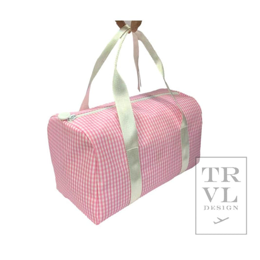 TRVL Mini Packer- Pink Gingham