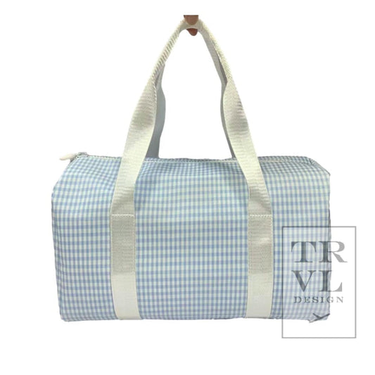 TRVL Mini Packer- Mist Gingham