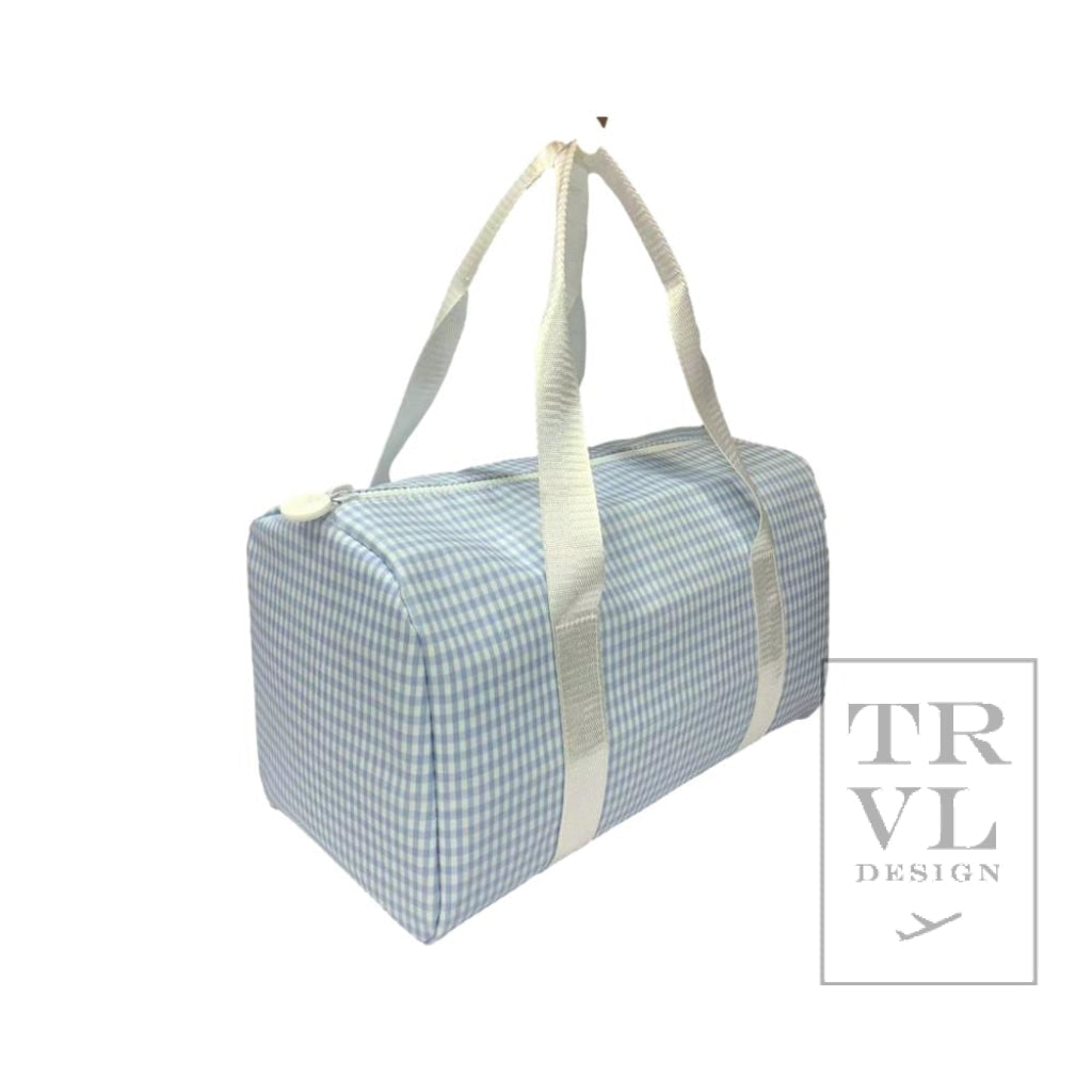 TRVL Mini Packer- Mist Gingham