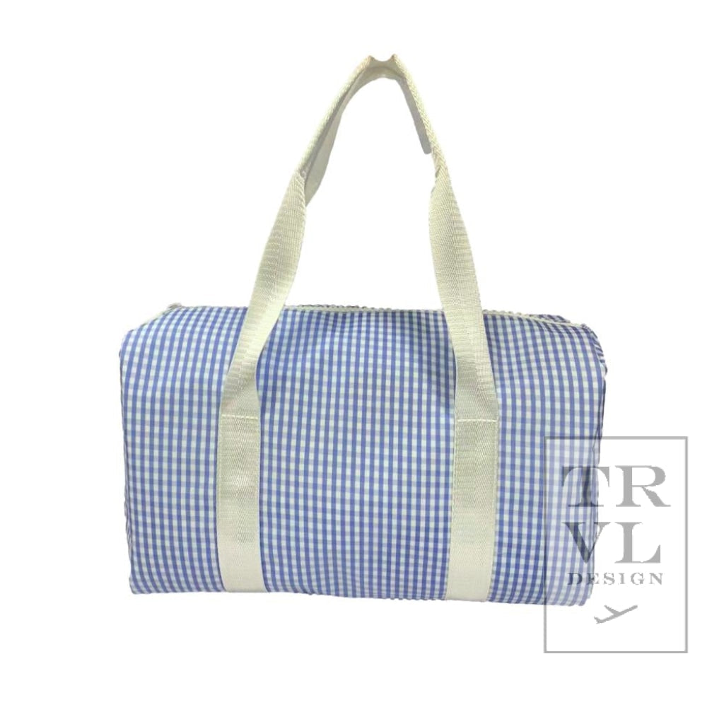 TRVL Mini Packer- Sky Gingham