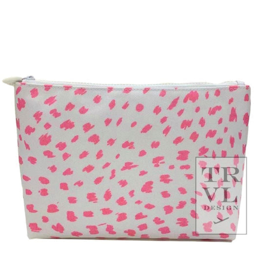 TRVL Spot On! Clutch Bag- Spot Pink