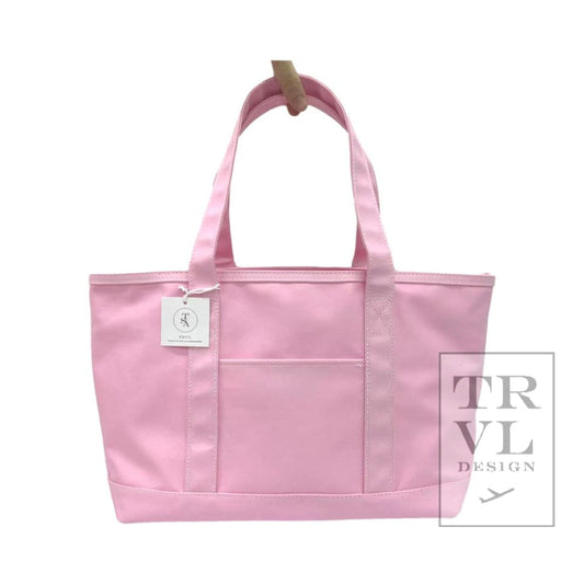 TRVL Medium Tote- Midi Coated Peony