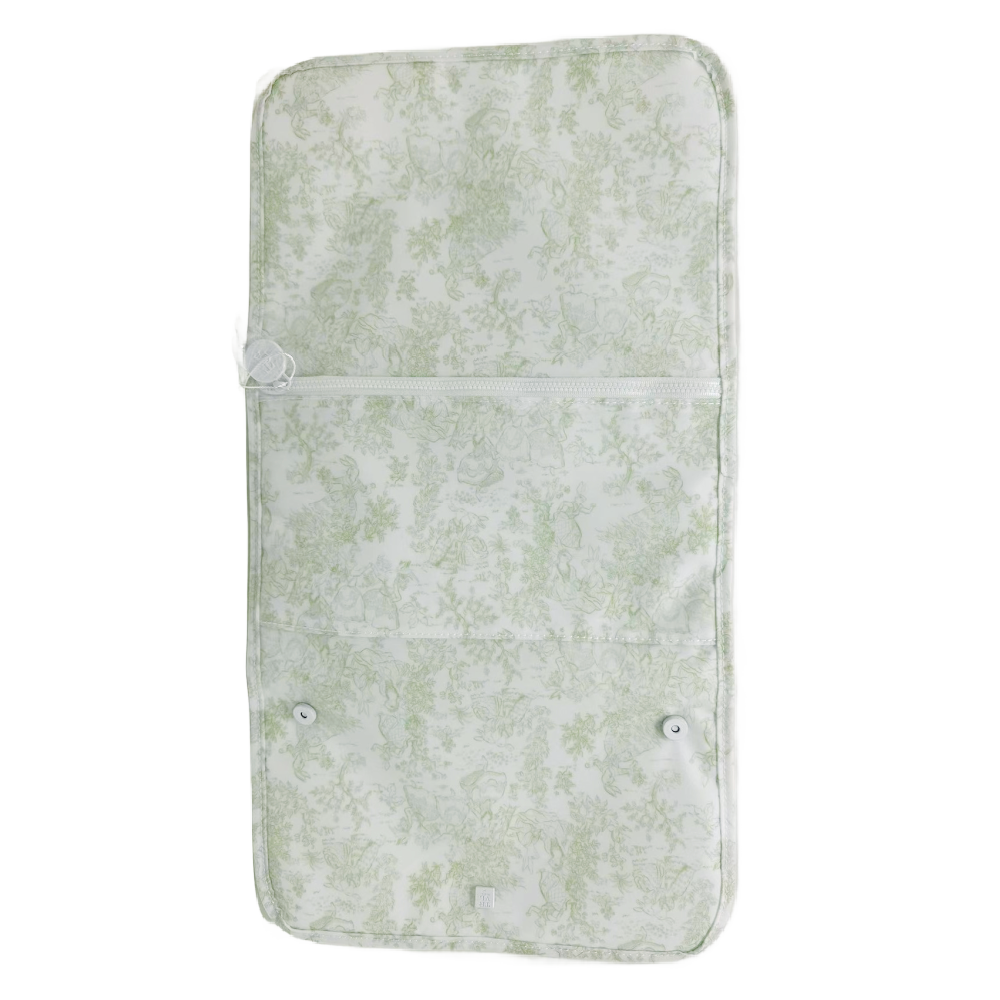 TRVL Game Changer Pad- Green Bunny Toile