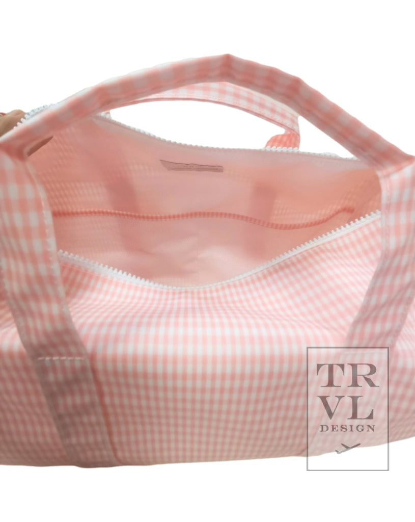 TRVL Weekender- Taffy Gingham Duffle Bag