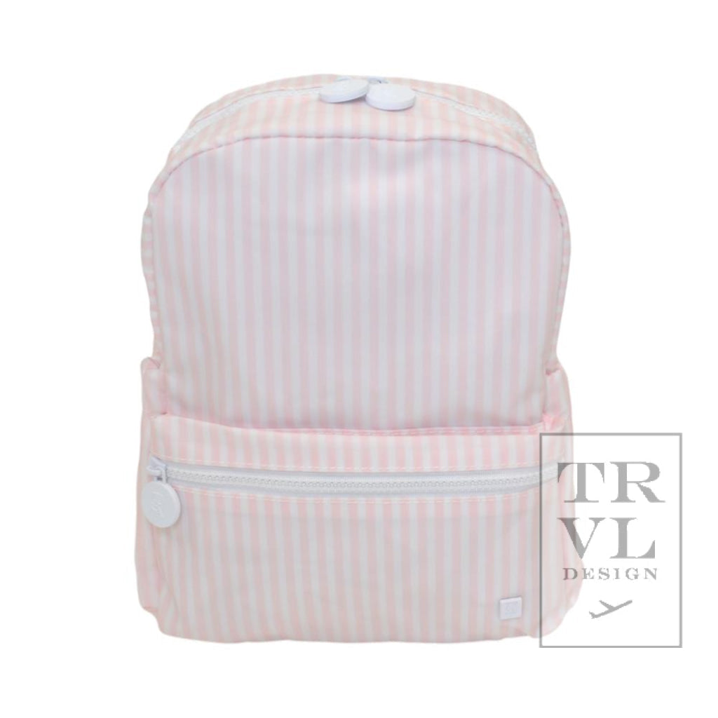 TRVL Mini Backer- Pimlico Stripe Pink