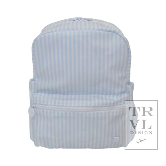 TRVL Mini Backer- Pimlico Stripe Blue