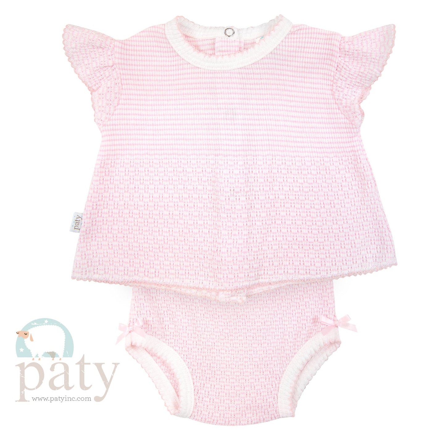 PREORDER Paty Flutter Sleeve Diaper Set
