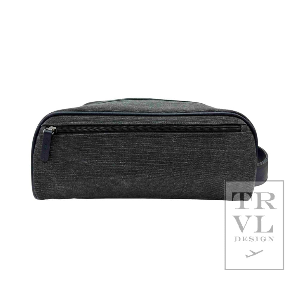 TRVL Men’s Shoe Bag- Coated Canvas Indigo