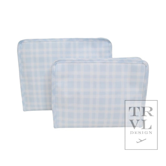 TRVL Roadie- Pimlico Plaid Blue