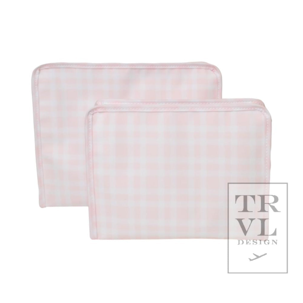 TRVL Roadie- Pimlico Plaid Pink