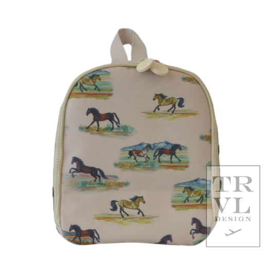 TRVL Lunch Bag- Wild Horses