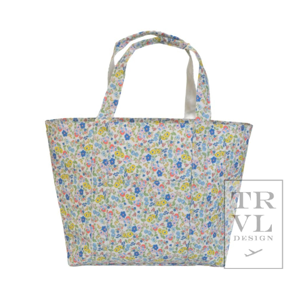 TRVL Jumbo Tote- Posies *preorder