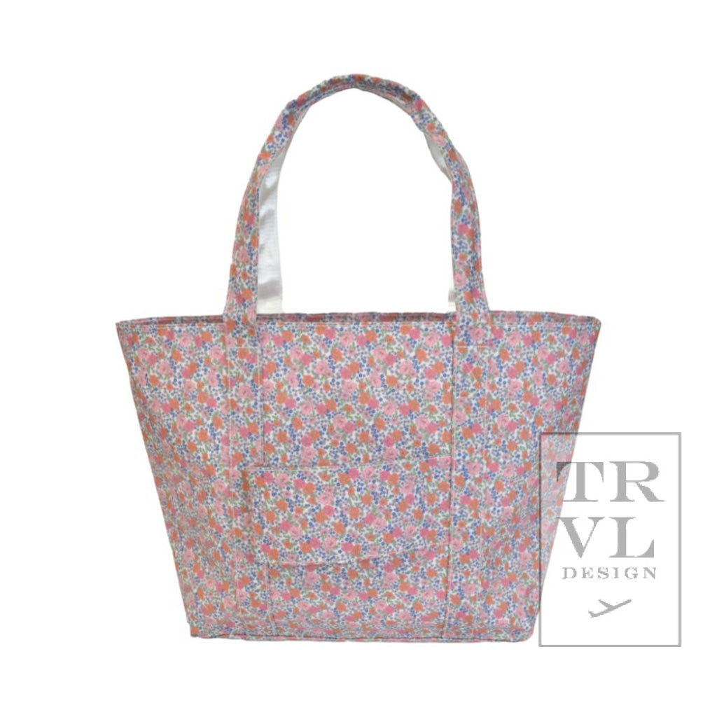 TRVL Jumbo Tote- Garden Floral