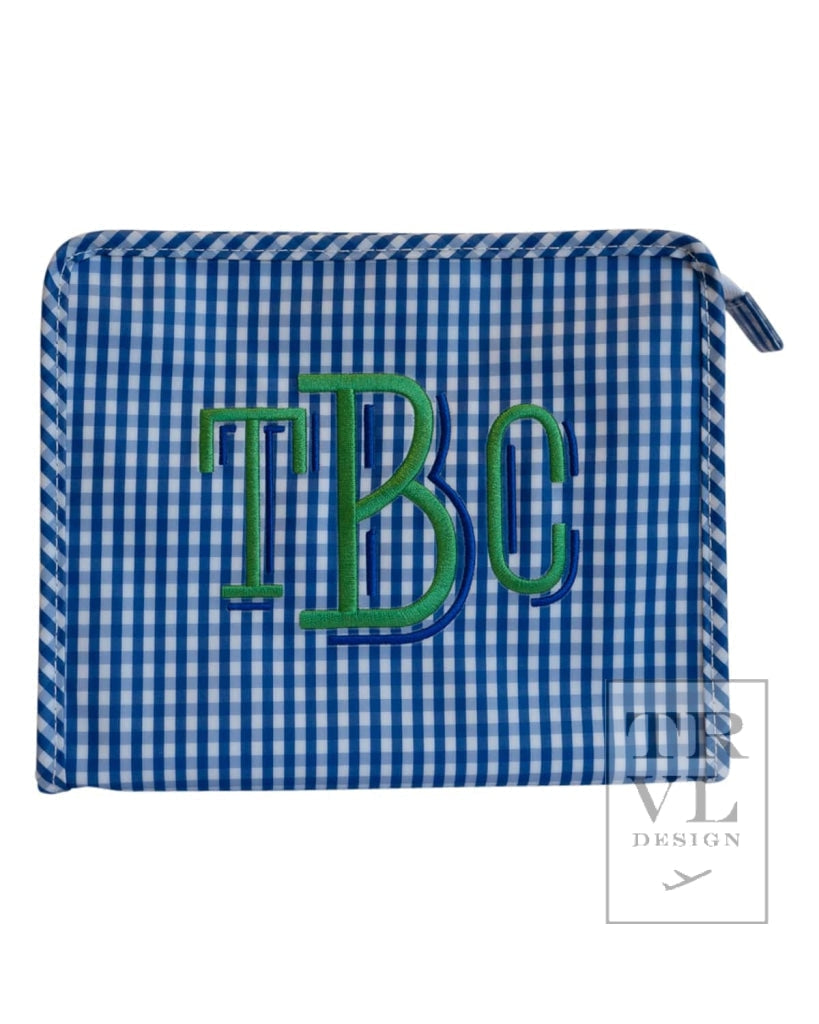 TRVL Roadie- Royal Gingham