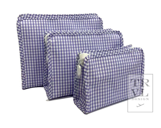 TRVL Roadie- Lilac Gingham