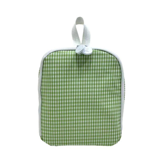 TRVL Lunch Bag- Leaf Gingham